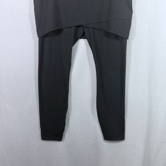 Cabi Crossover Dark Gray Skirted M'Leggings Size M Stretch Modest Athleisure - Picture 5 of 9